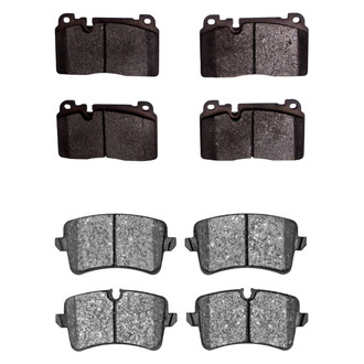 R1 Concepts® - Euro Ceramic Ceramic Front and Rear Brake Pad Set
