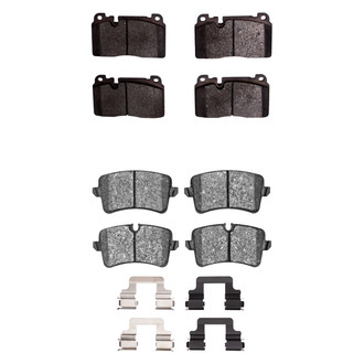 R1 Concepts® - Euro Ceramic Ceramic Front and Rear Brake Pad Set