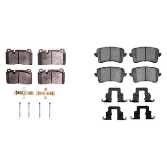 R1 Concepts® - Euro Ceramic Ceramic Front and Rear Brake Pad Set