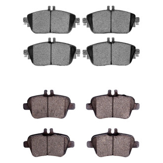 R1 Concepts® - Euro Ceramic Ceramic Front and Rear Brake Pad Set