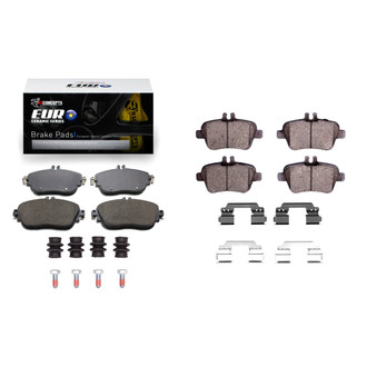 R1 Concepts® - Euro Ceramic Ceramic Front and Rear Brake Pad Set