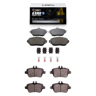 R1 Concepts® - Euro Ceramic Ceramic Front and Rear Brake Pad Set