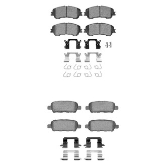 R1 Concepts® - Euro Ceramic Front and Rear Brake Pad Set