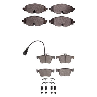 R1 Concepts® - Euro Ceramic Ceramic Front and Rear Brake Pad Set