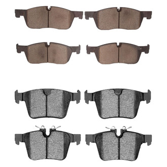 R1 Concepts® - Euro Ceramic Ceramic Front and Rear Brake Pad Set