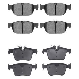 R1 Concepts® - Euro Ceramic Ceramic Front and Rear Brake Pad Set