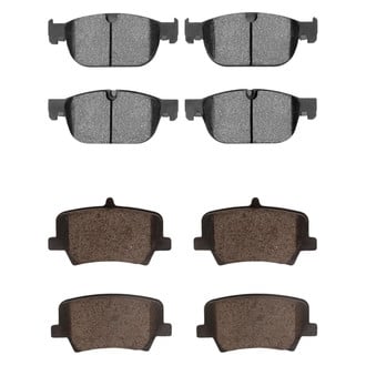 R1 Concepts® - Euro Ceramic Ceramic Front and Rear Brake Pad Set