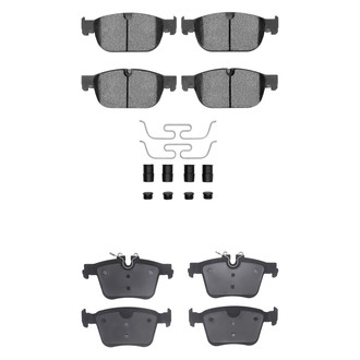 R1 Concepts® - Euro Ceramic Ceramic Front and Rear Brake Pad Set