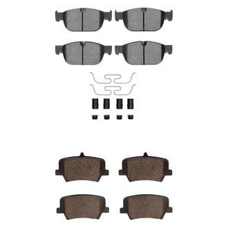 R1 Concepts® - Euro Ceramic Ceramic Front and Rear Brake Pad Set