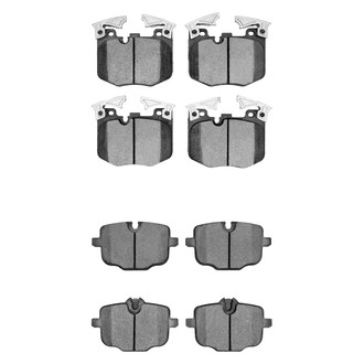 R1 Concepts® - Euro Ceramic Ceramic Front and Rear Brake Pad Set