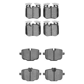 R1 Concepts® - Euro Ceramic Ceramic Front and Rear Brake Pad Set