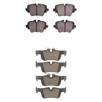 R1 Concepts® - Euro Ceramic Ceramic Front and Rear Brake Pad Set