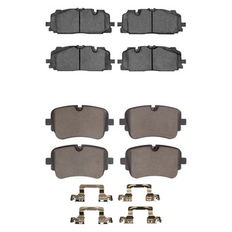 R1 Concepts® - Euro Ceramic Ceramic Front and Rear Brake Pad Set