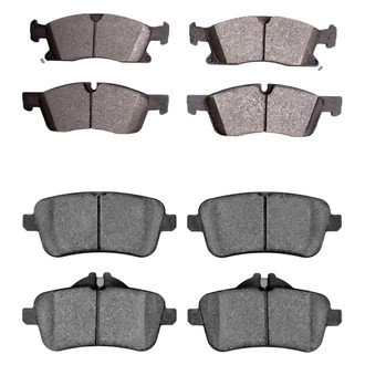 R1 Concepts® - Euro Ceramic Ceramic Front and Rear Brake Pad Set