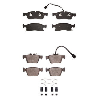 R1 Concepts® - Euro Ceramic Ceramic Front and Rear Brake Pad Set
