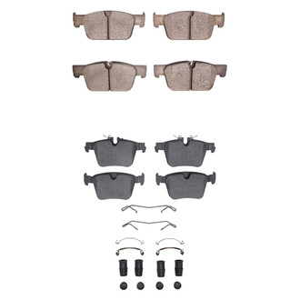 R1 Concepts® - Euro Ceramic Ceramic Front and Rear Brake Pad Set