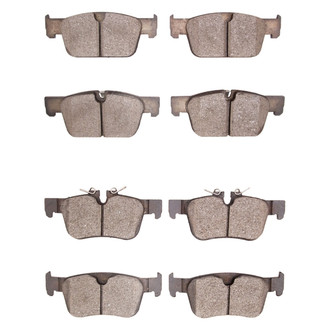 R1 Concepts® - Euro Ceramic Ceramic Front and Rear Brake Pad Set