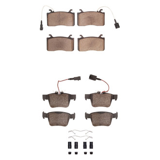 R1 Concepts® - Euro Ceramic Ceramic Front and Rear Brake Pad Set
