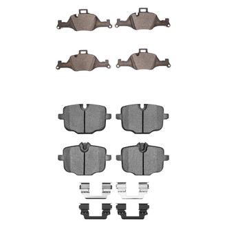 R1 Concepts® - Euro Ceramic Ceramic Front and Rear Brake Pad Set