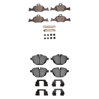 R1 Concepts® - Euro Ceramic Ceramic Front and Rear Brake Pad Set