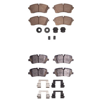 R1 Concepts® - Euro Ceramic Ceramic Front and Rear Brake Pad Set