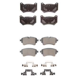 R1 Concepts® - Euro Ceramic Ceramic Front and Rear Brake Pad Set