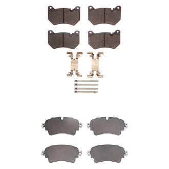 R1 Concepts® - Euro Ceramic Ceramic Front and Rear Brake Pad Set