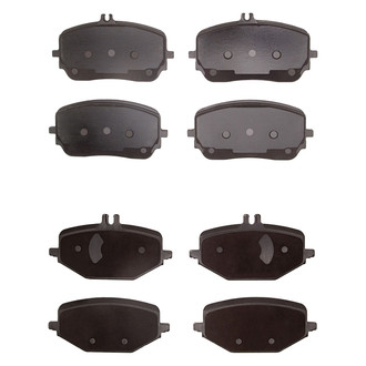 R1 Concepts® - Euro Ceramic Ceramic Front and Rear Brake Pad Set