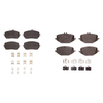 R1 Concepts® - Euro Ceramic Ceramic Front and Rear Brake Pad Set