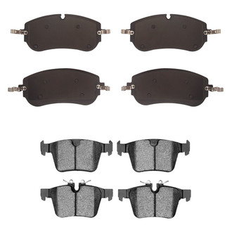 R1 Concepts® - Euro Ceramic Ceramic Front and Rear Brake Pad Set