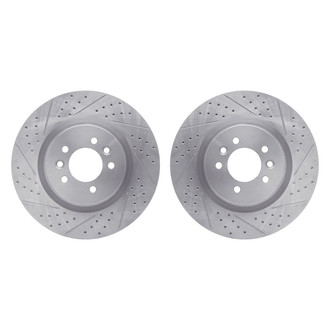 R1 Concepts® - Drilled and Slotted Brake Rotor Set