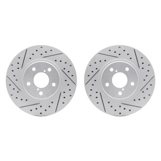 R1 Concepts® - Drilled and Slotted Brake Rotor Set