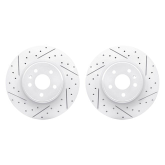 R1 Concepts® - Drilled and Slotted Brake Rotor Set