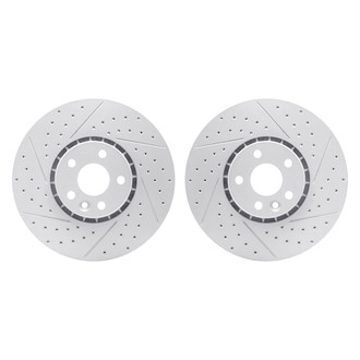 R1 Concepts® - Drilled and Slotted Brake Rotor Set