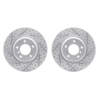 R1 Concepts® - Drilled and Slotted Brake Rotor Set