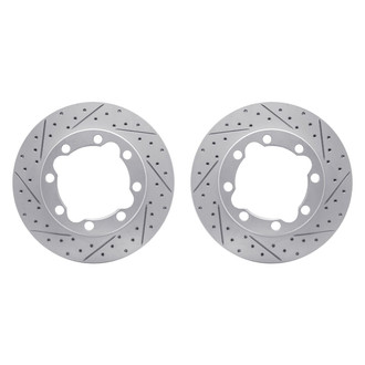 R1 Concepts® - Drilled and Slotted Brake Rotor Set