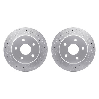 R1 Concepts® - Drilled and Slotted Brake Rotor Set
