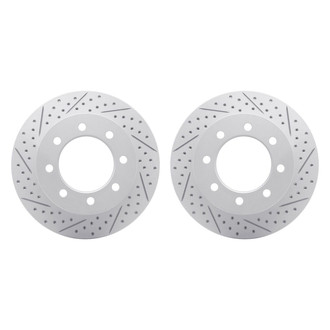 R1 Concepts® - Drilled and Slotted Brake Rotor Set