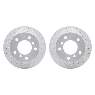 R1 Concepts® - Drilled and Slotted Brake Rotor Set