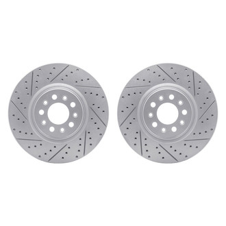 R1 Concepts® - Drilled and Slotted Brake Rotor Set