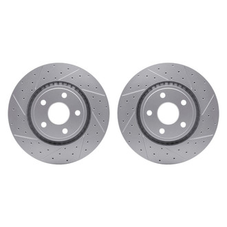 R1 Concepts® - Drilled and Slotted Brake Rotor Set