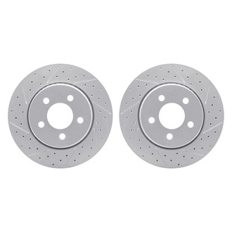 R1 Concepts® - Drilled and Slotted Brake Rotor Set