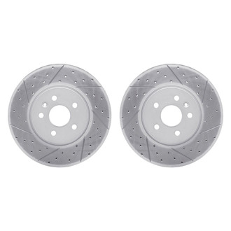 R1 Concepts® - Drilled and Slotted Brake Rotor Set