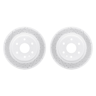 R1 Concepts® - Drilled and Slotted Brake Rotor Set