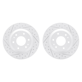 R1 Concepts® - Drilled and Slotted Brake Rotor Set