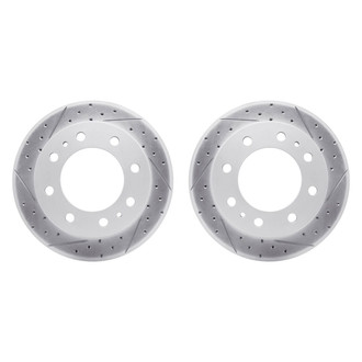 R1 Concepts® - Drilled and Slotted Brake Rotor Set