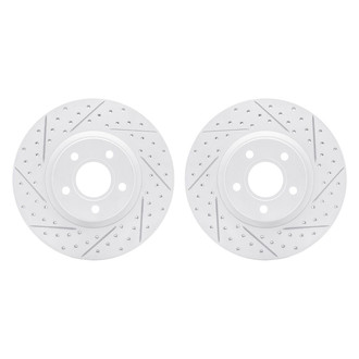 R1 Concepts® - Drilled and Slotted Brake Rotor Set