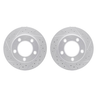 R1 Concepts® - Drilled and Slotted Brake Rotor Set