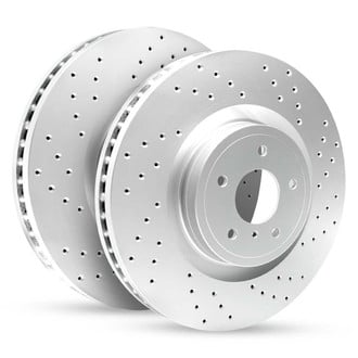 R1 Concepts® - Drilled and Slotted Brake Rotor Set