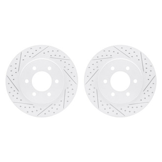 R1 Concepts® - Drilled and Slotted Brake Rotor Set